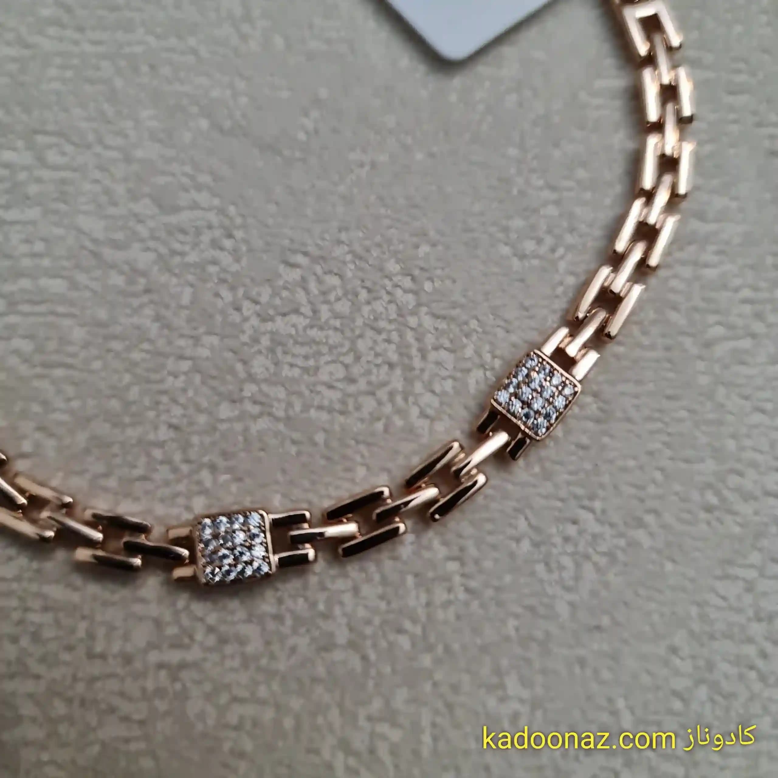 دستبند نگینی ژوپینگ کد BB004 — تصویر ۸