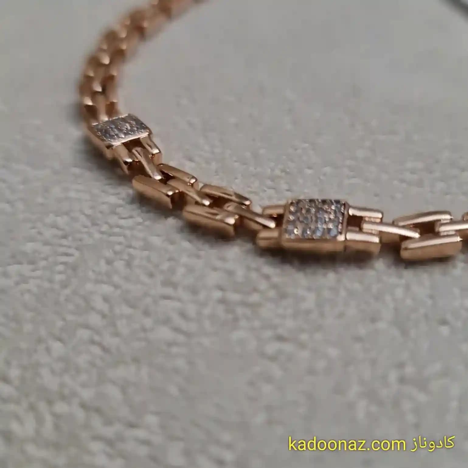دستبند نگینی ژوپینگ کد BB004 — تصویر ۵