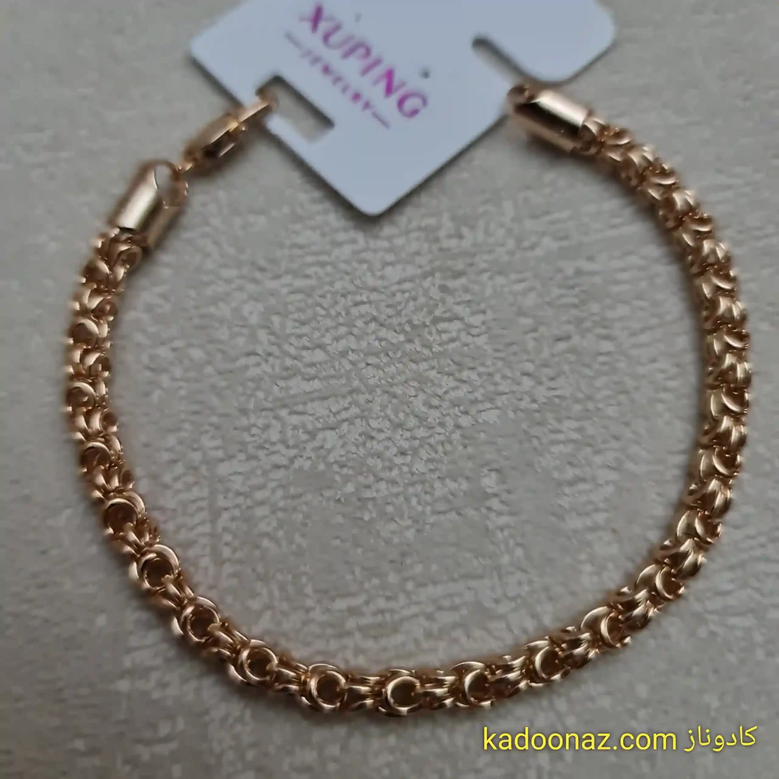 دستبند زنجیری ژوپینگ کد BB002 — تصویر ۷