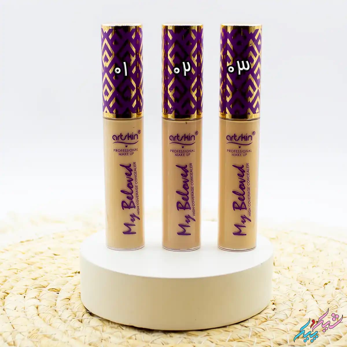 کانسیلر آرت اسکین مدل My Beloved طرح تارت — تصویر ۳