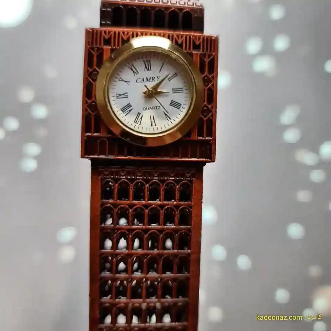 ماکت فلزی برج ساعت بیگ بن Big Ben لندن – رنگ برنزی سایز ۱۹ سانت — تصویر ۳