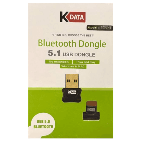 دانگل بلوتوث USB 5.1 K‑DATA مدل KB017 — تصویر ۲