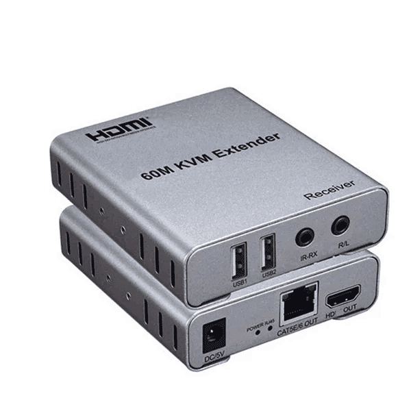 کی وی ام اکستندر HDMI 60 متری با خروجی صدا