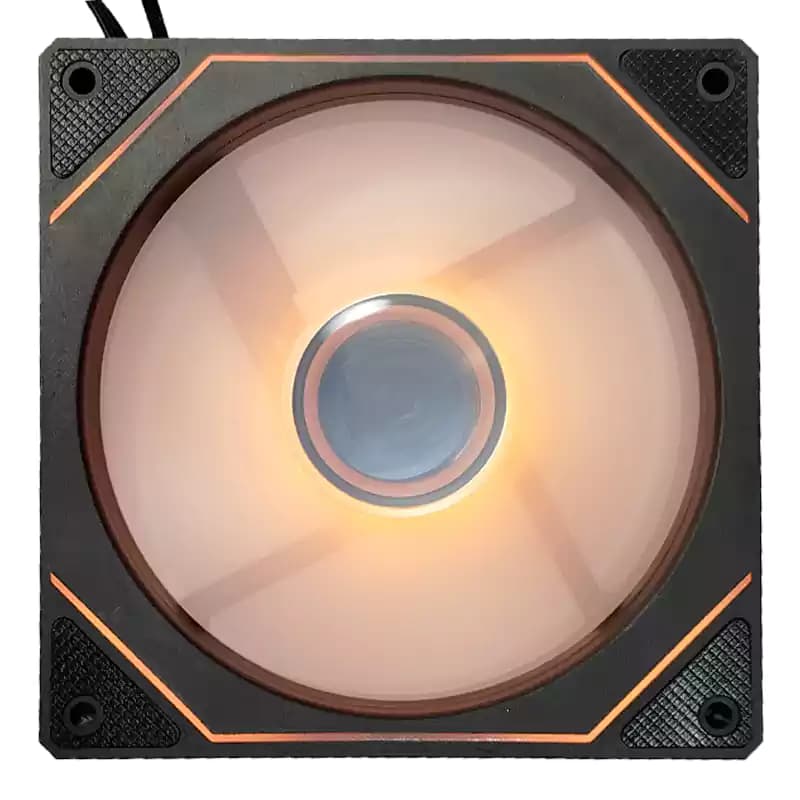 فن کیس کامپیوتر RGB سایز 12 مدل 1225L 4PRO-BS — تصویر ۶