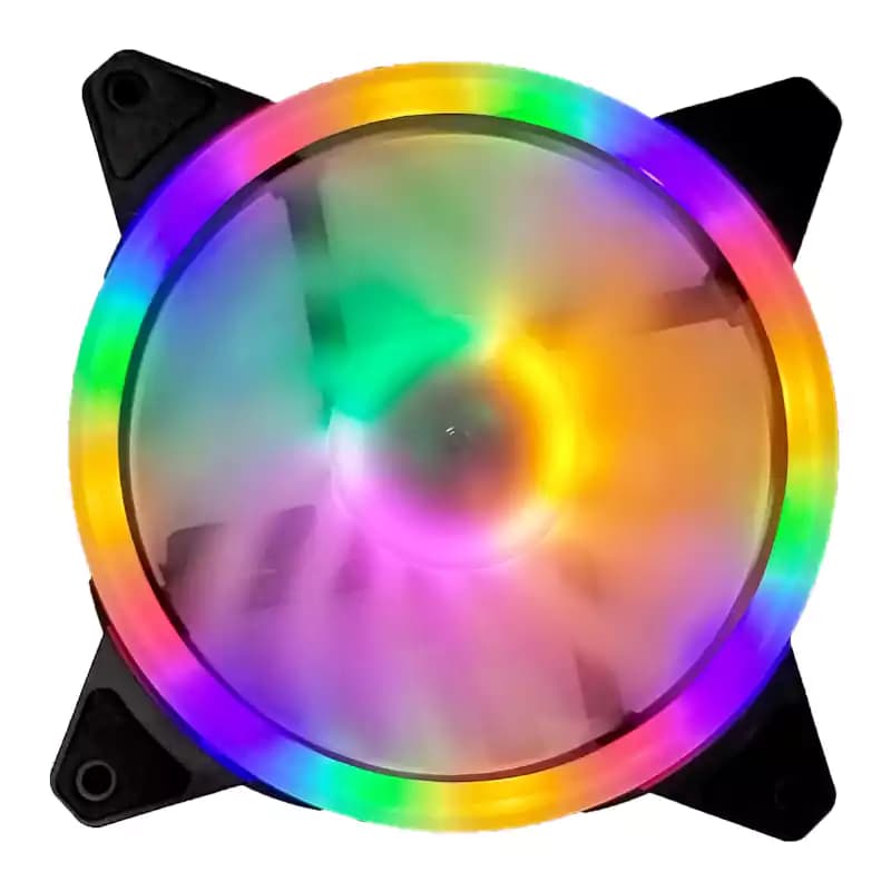 فن کیس کامپیوتر RGB سایز 12 مدل 1225L GS-120
