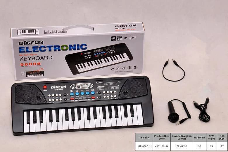 🎹 پیانو الکترونیکی BIGFUN مدل BF-430C — تصویر ۲