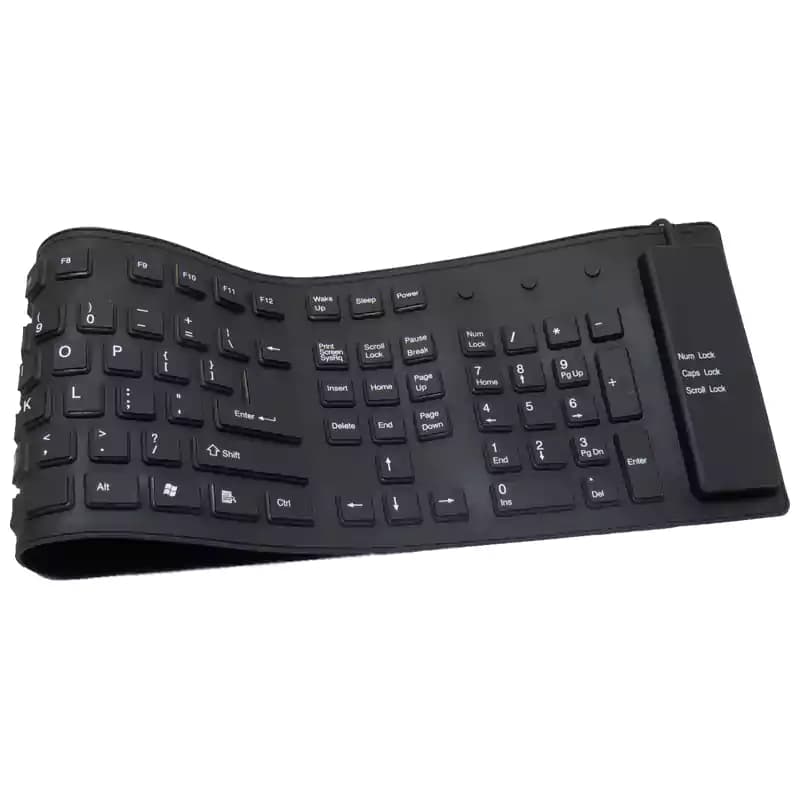 کیبورد ژله ای مدل FLEXIBLE 109 — تصویر ۳
