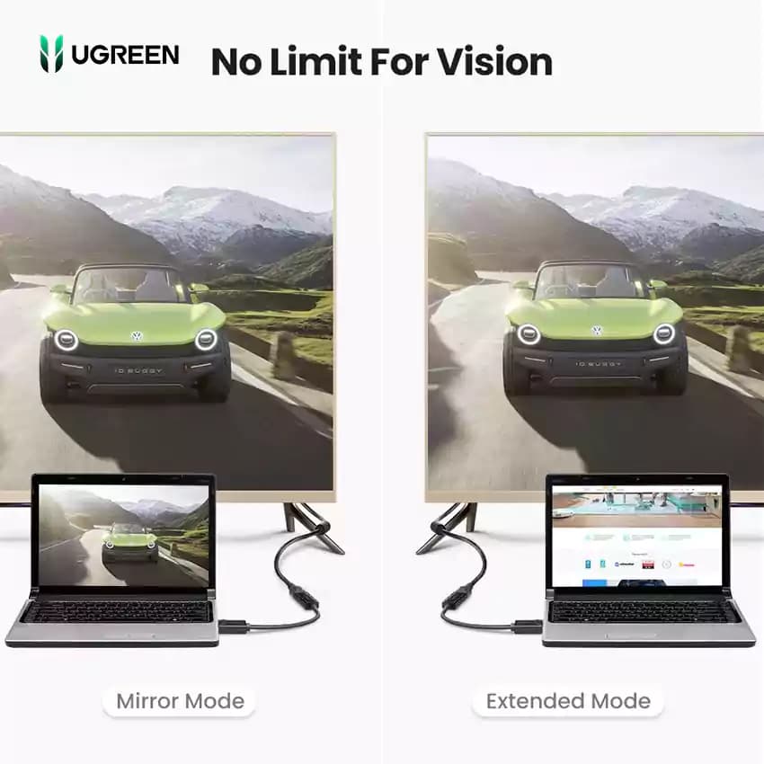 تبدیل DISPLAY به HDMI یوگرین مدل 40363 — تصویر ۴