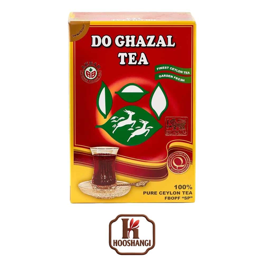 چای دو غزال ساده شیر نشان اصلی نیم کیلویی