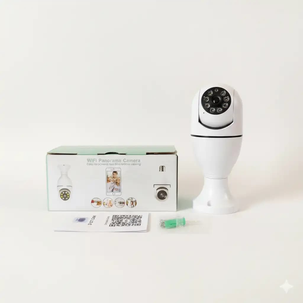 دوربین لامپی چرخشی Z-IOT CAM — تصویر ۳