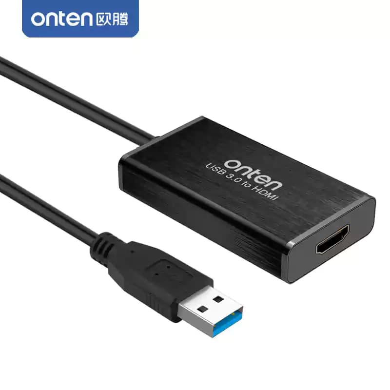 تبدیل USB به HDMI-jack3.5 برند ONTEN مدل OTN-5202 — تصویر ۳