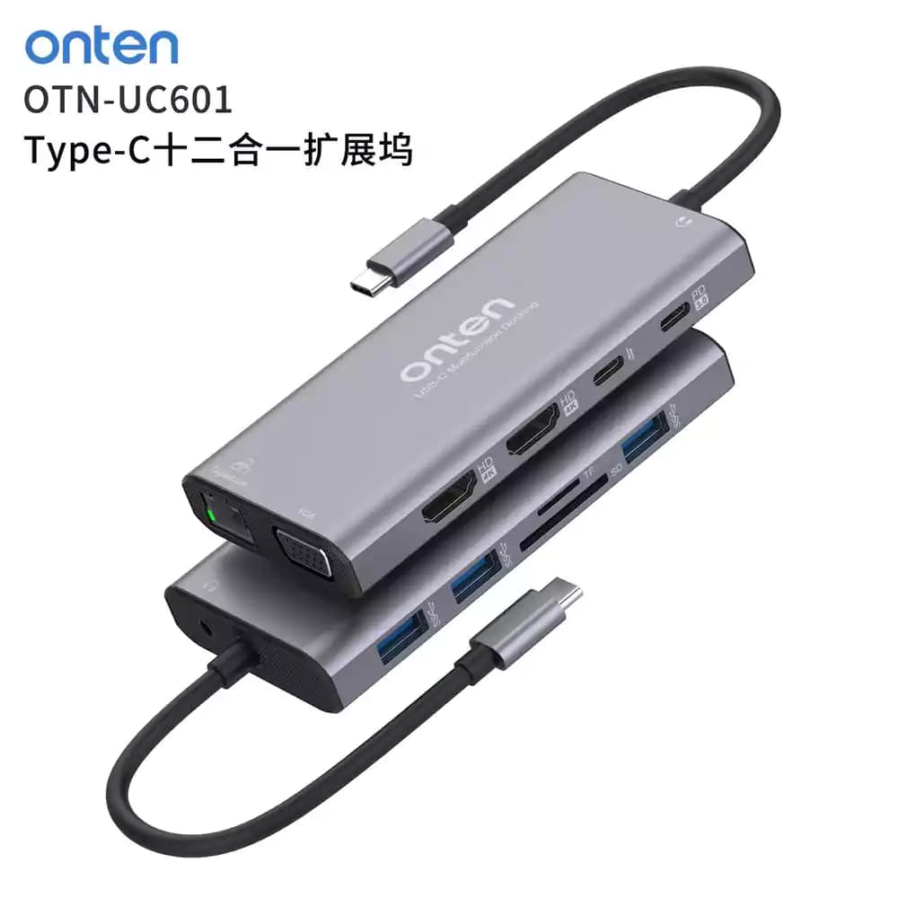 هاب 12 پورت ONTEN مدل OTN-UC601 — تصویر ۲
