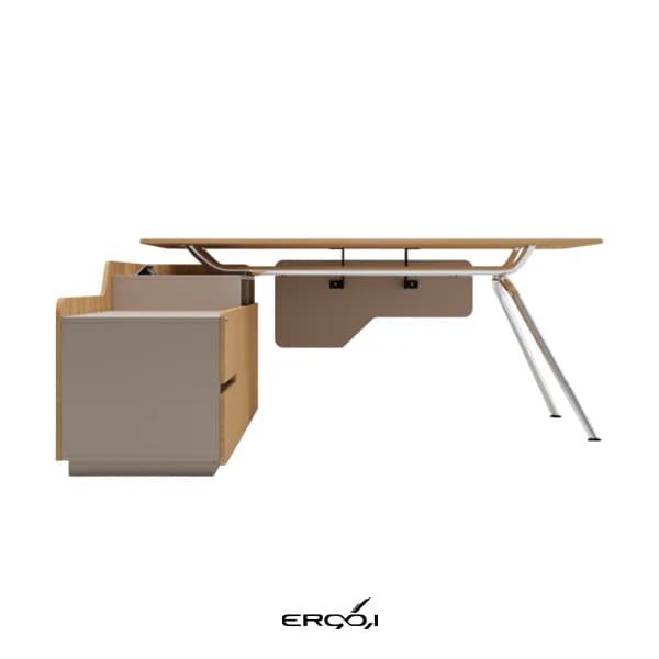 میز مدیریتی Zenith Chrome — تصویر ۶