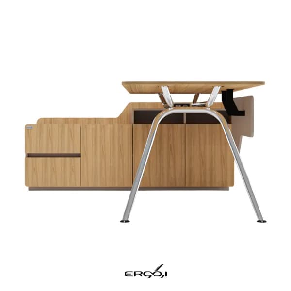 میز مدیریتی Zenith Chrome — تصویر ۳