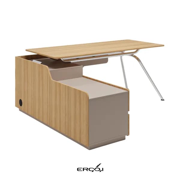 میز مدیریتی Zenith Chrome — تصویر ۴