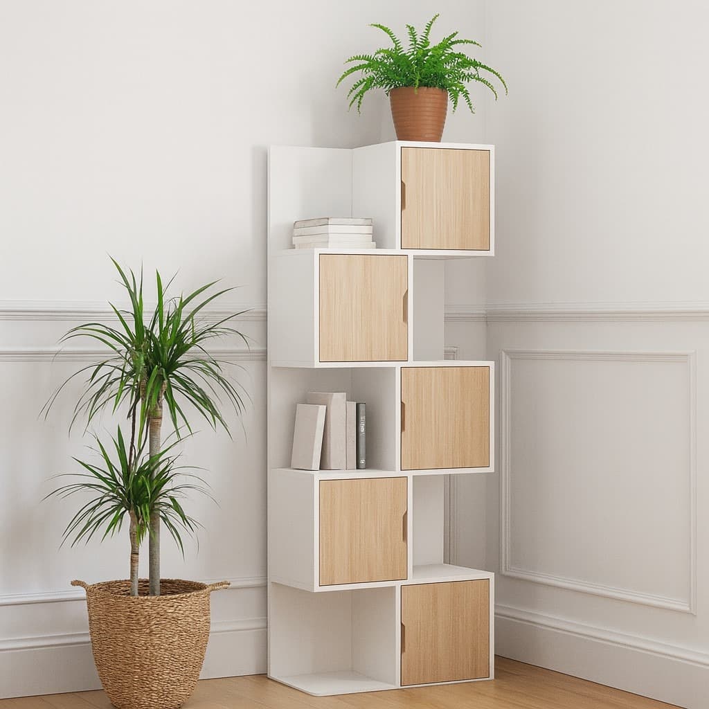 کتابخانه 5 طبقه مدل Cube