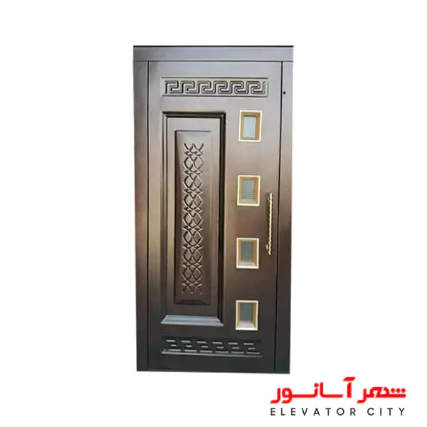 درب لولایی قائم مدل 640