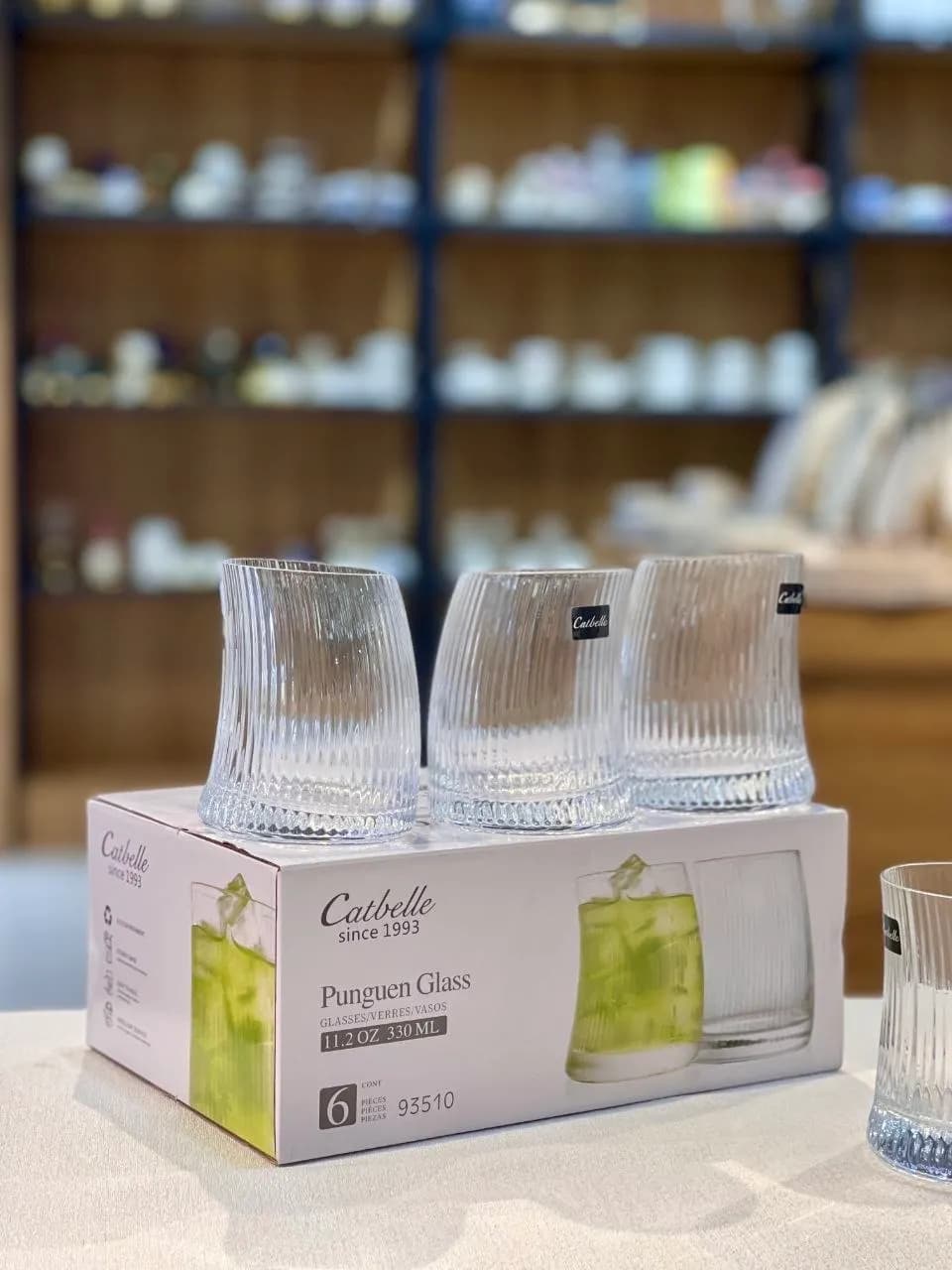 نیم لیوان پنگوئن شیاردار CATBELLE — تصویر ۳
