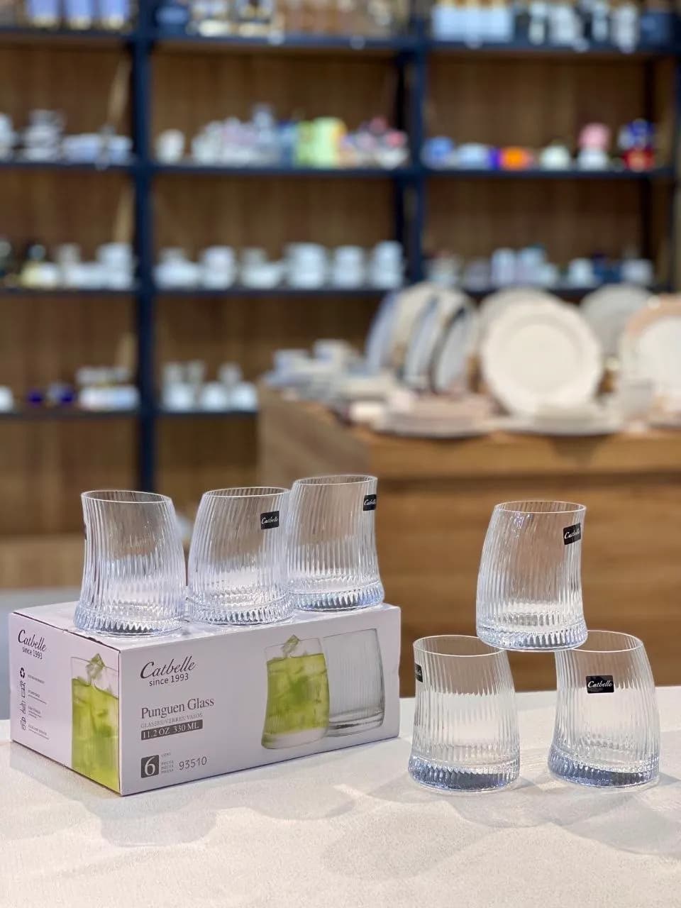 نیم لیوان پنگوئن شیاردار CATBELLE — تصویر ۲