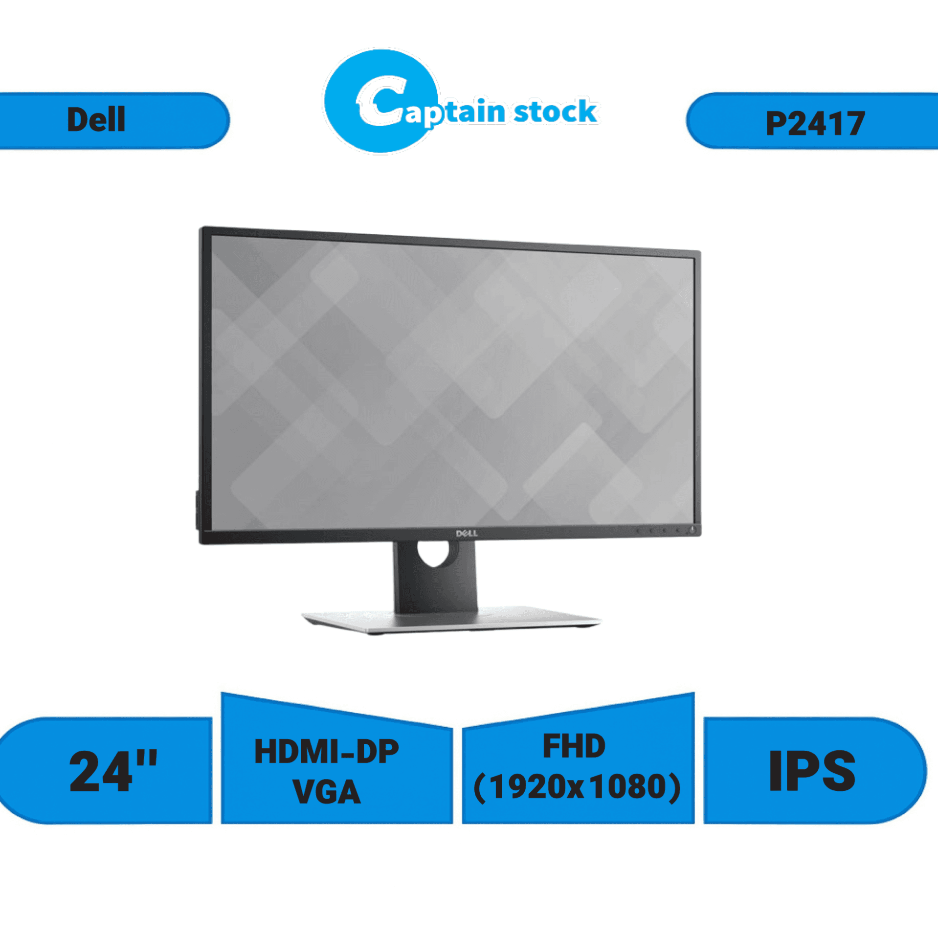 مانیتور 24 اینچ DELL P2417 H — تصویر ۲