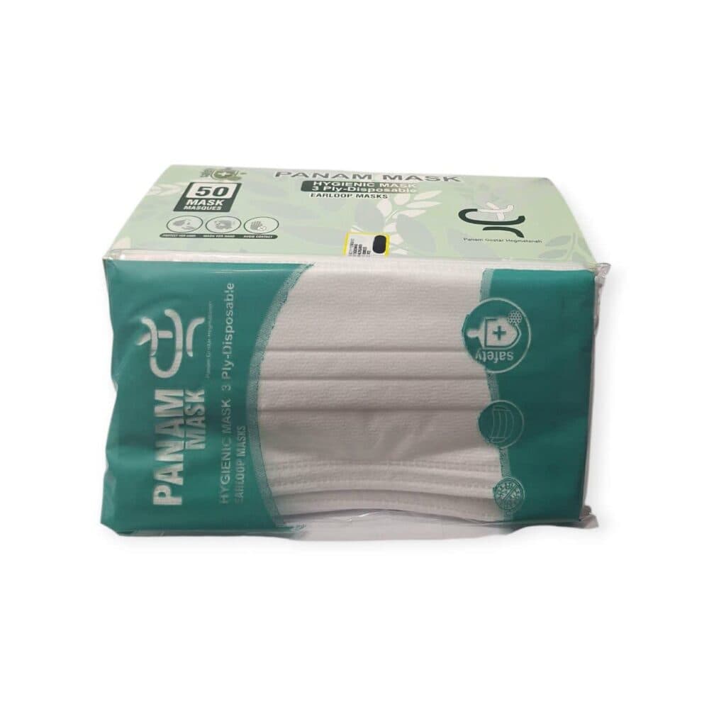 ماسک سه لایه بسته 50 عددی پک 10 عددی