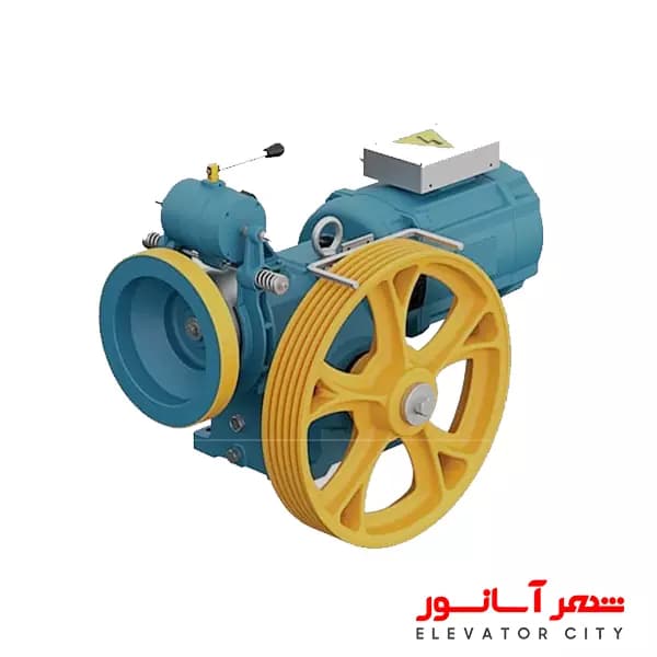 موتور گیربکس بهران تک سرعته 7.3kw — تصویر ۲