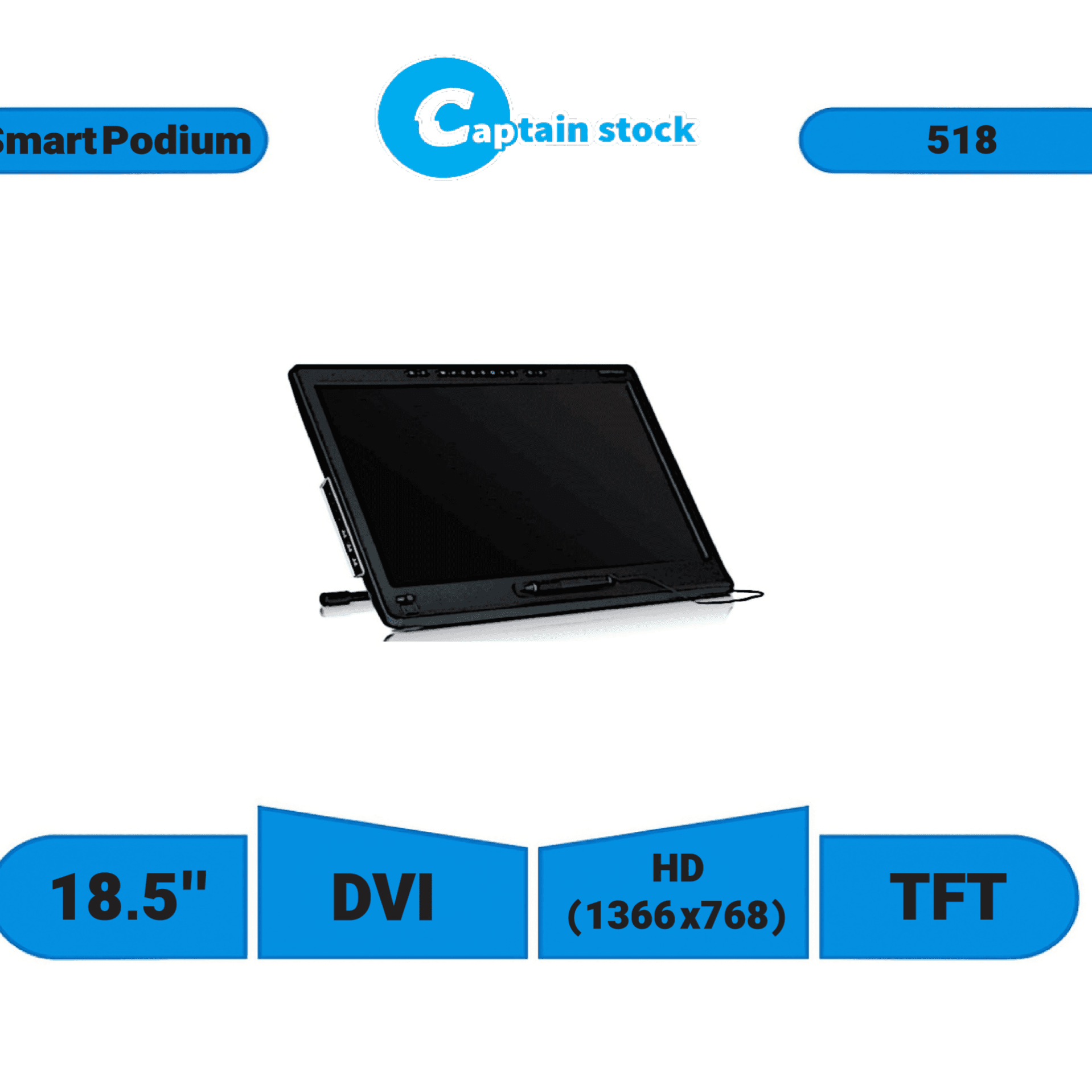 مانیتور استوک SMART PODIUM 518 (Grade A) 18 inch