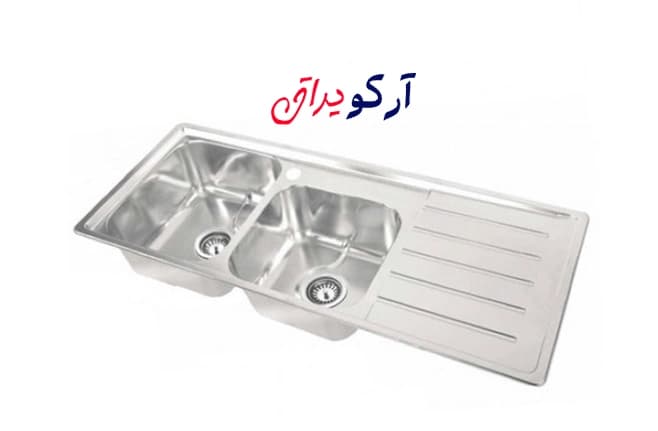 سینک ظرفشویی نگین الماس مدل SA103 توکار