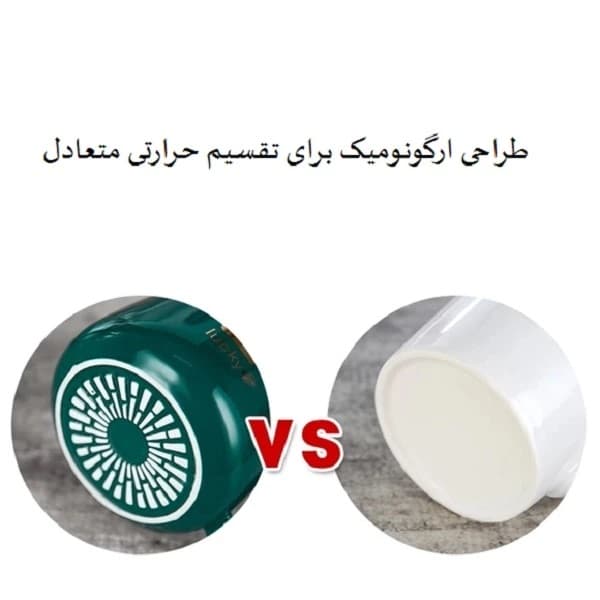 ماگ حرارتی مدل سرامیکی با گرمکن برقی — تصویر ۷