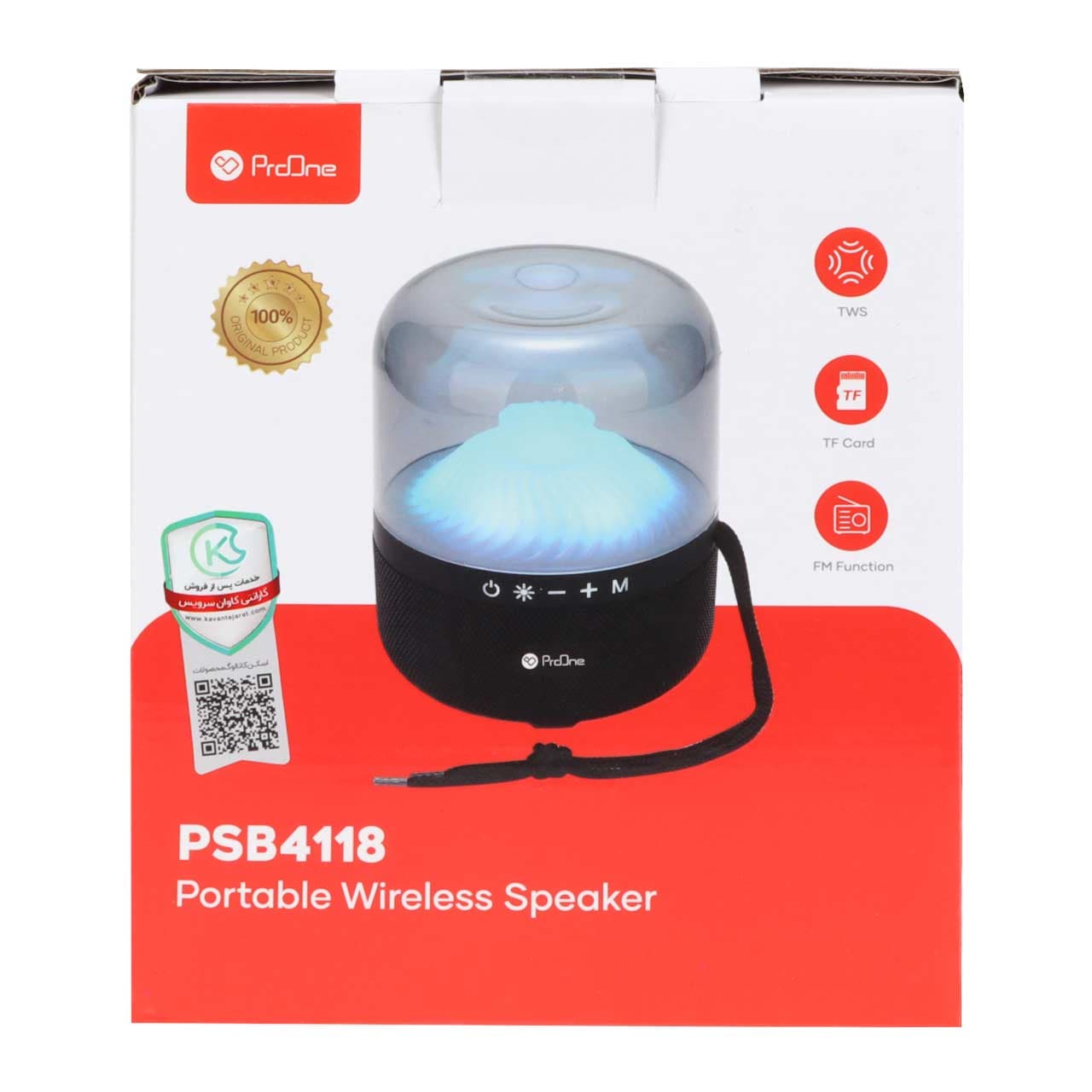 اسپیکر قابل حمل پرووان مدل PSB4118 — تصویر ۷
