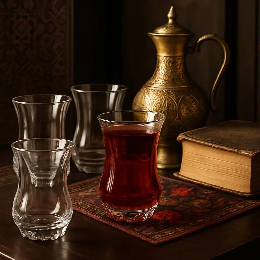 استکان کمرباریک سیلوانا پاشاباغچه SYLVANA-42411 — تصویر ۳