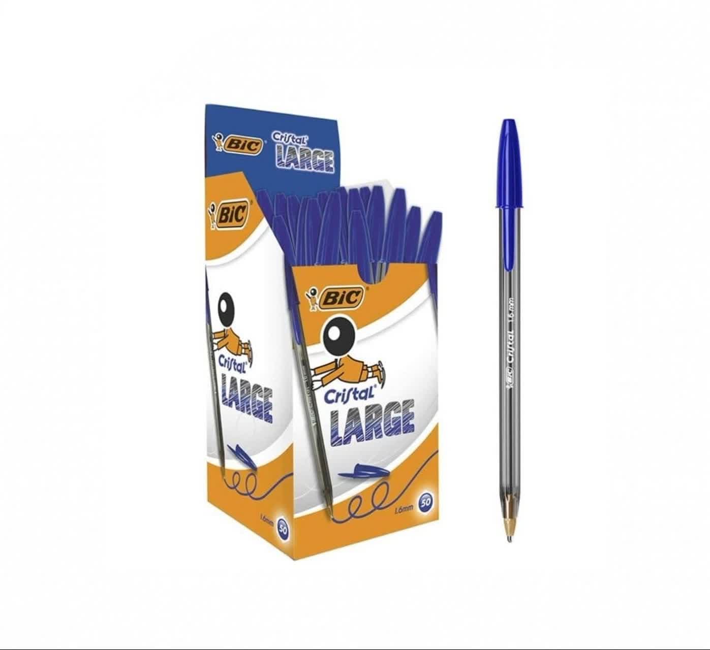 خودکار بیک لارج نوک 1.6 رنگ آبی (خوشنویسی) – کد5777