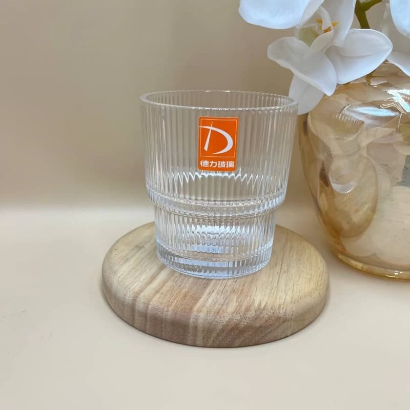 لیوان و نیم لیوان شیاردار دو طبقه دلی گلس DELI GLASS — تصویر ۷