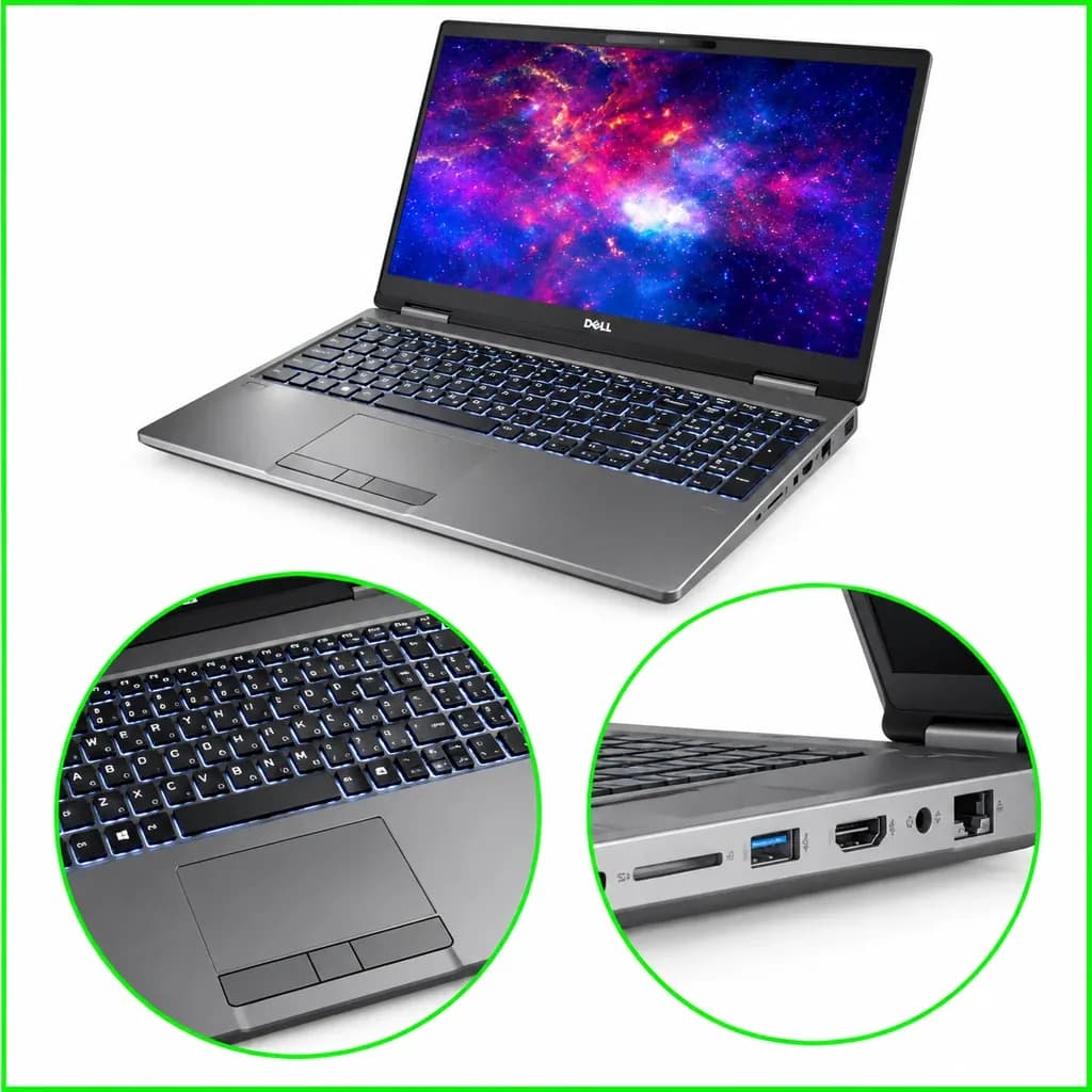 لپ‌تاپ استوک ورک‌استیشن دل Dell Precision 7560 | Core i7 | گرافیک 4GB NVIDIA RTX A2000 | مخصوص مهندسی — تصویر ۳