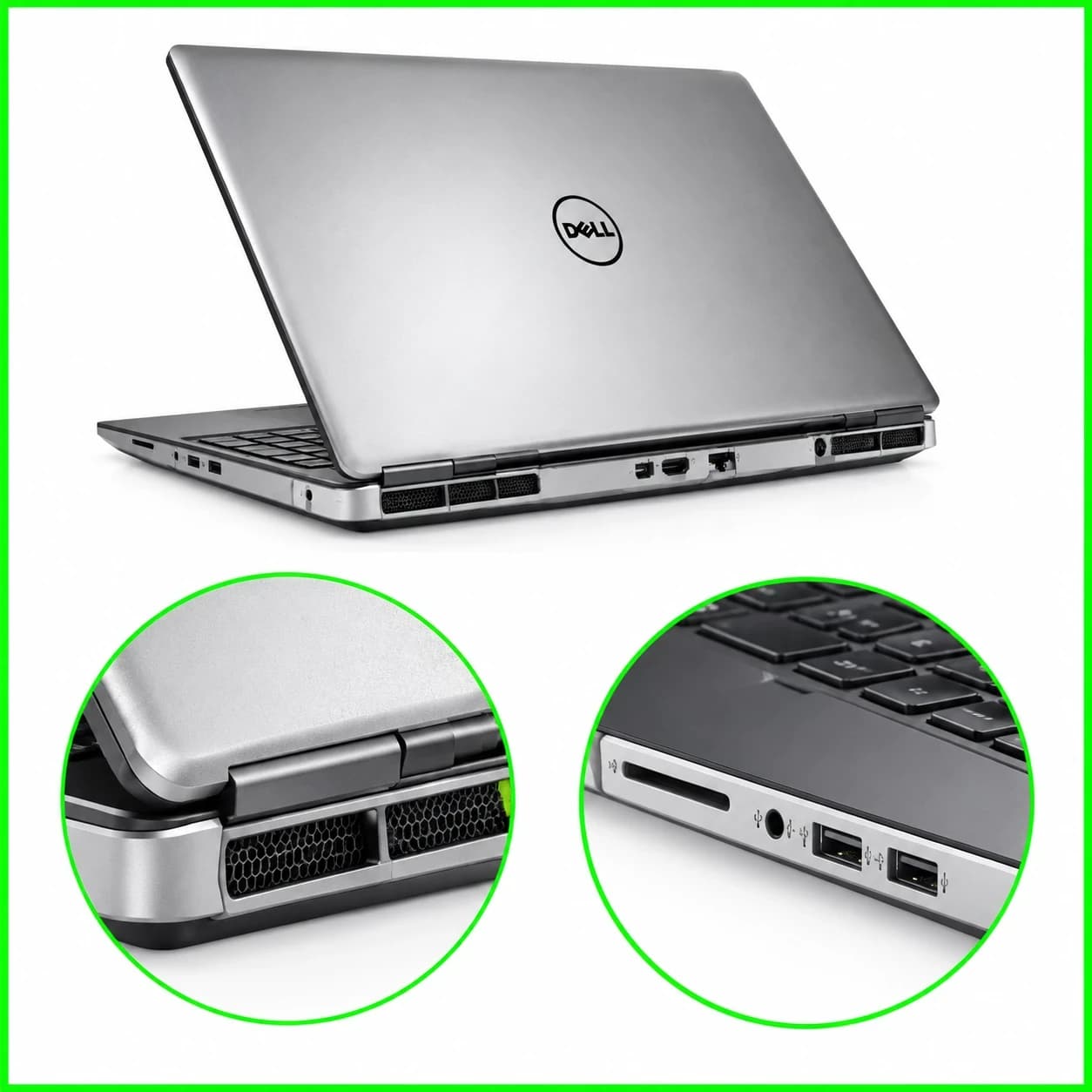 لپ‌تاپ استوک ورک‌استیشن دل Dell Precision 7560 | Core i7 | گرافیک 4GB NVIDIA RTX A2000 | مخصوص مهندسی