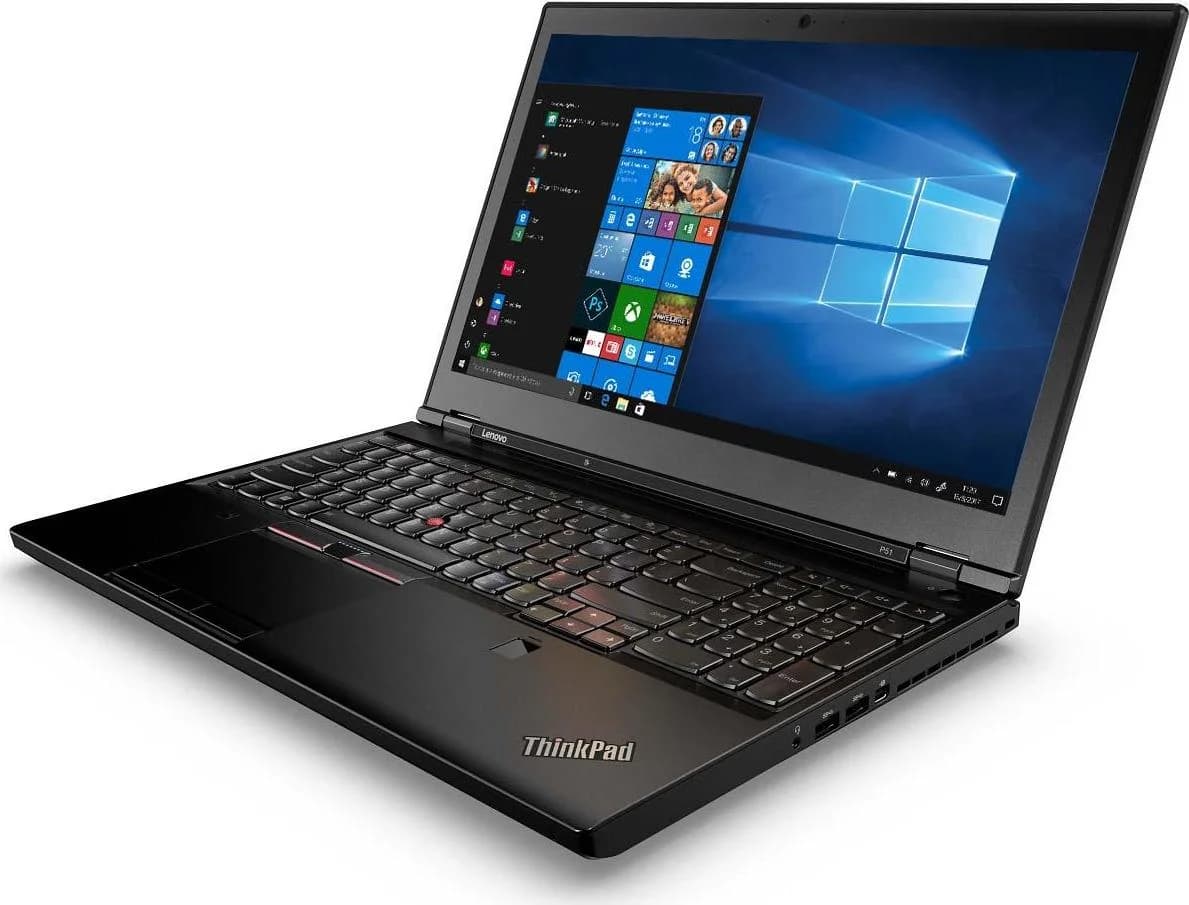 LAPTOP LENOVO P51 I7 GEN6-16G-512G-4G-کد 12589 — تصویر ۲