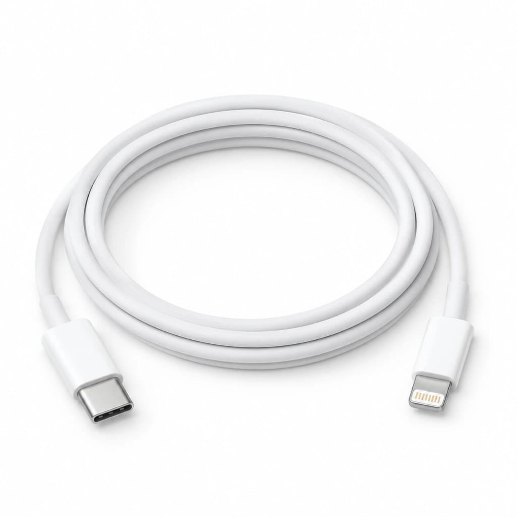 کابل شارژ اورجینال آیفون تایپ سی به لایتنینگ (خرید مستقیم از Apple Store) — تصویر ۵
