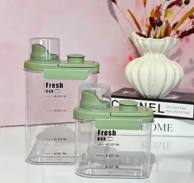 بانکه اکریلیکی چند کاره FRESH BOX — تصویر ۵