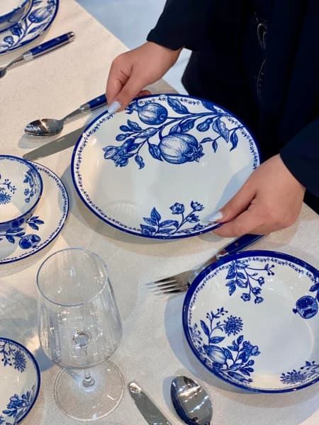 سرویس غذاخوری شش نفره طرح انار گوپان GUPAN — تصویر ۵