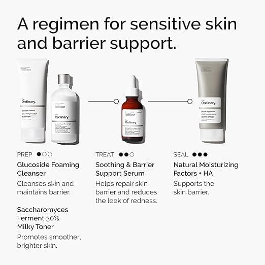 سرم ترمیم‌کننده و ضد قرمزی اوردینری | Soothing & Barrier Support Serum — تصویر ۵