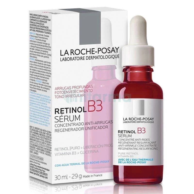 سرم رتینول لاروش پوزای La Roche-Posay Retinol مناسب برای کاهش چین‌وچروک، بازسازی سلولی و بهبود بافت و شفافیت پوست