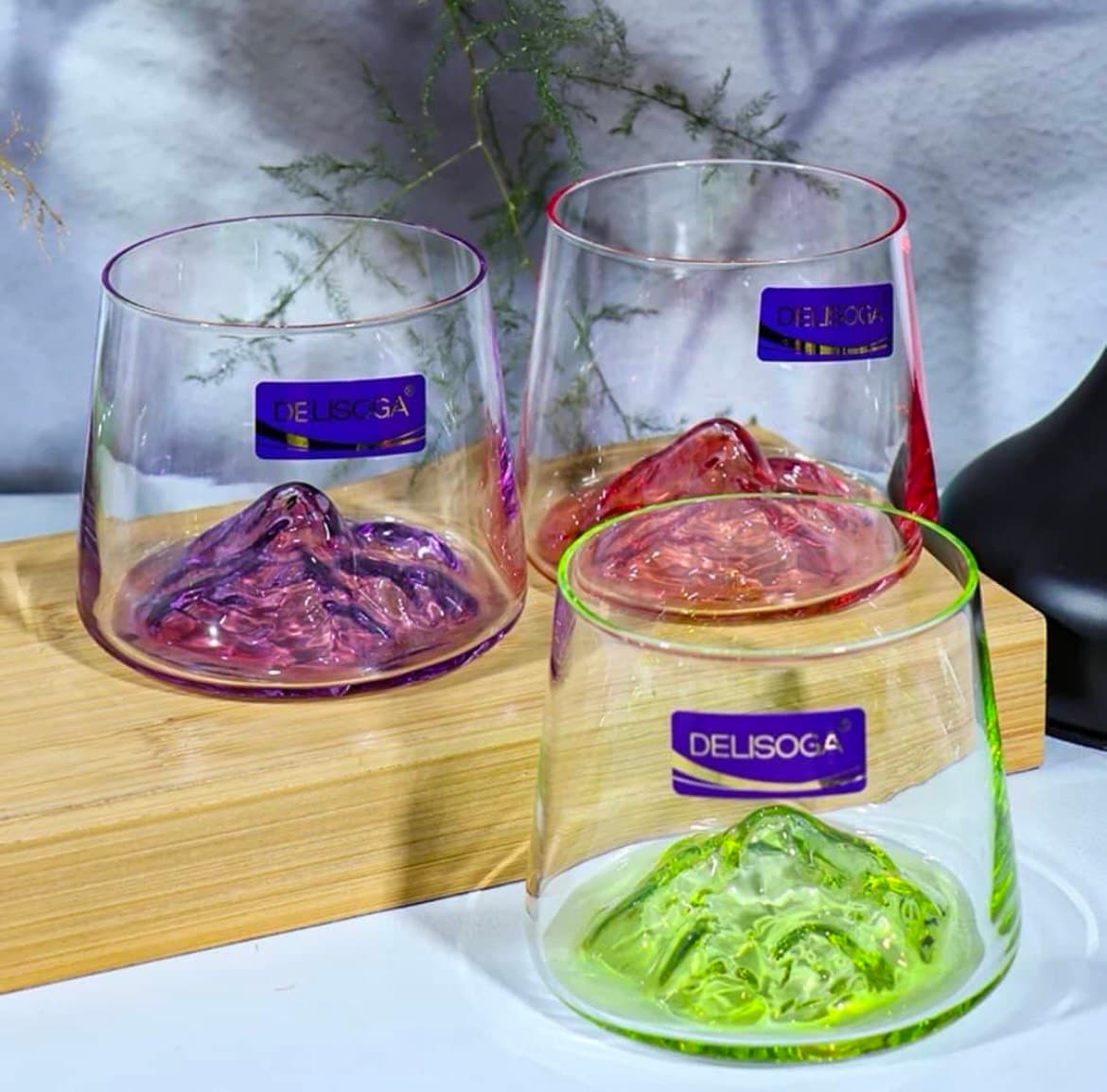 نیم لیوان کوه یخ رنگی دلی گلس DELI GLASS — تصویر ۶