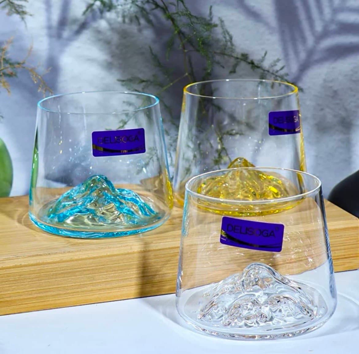 نیم لیوان کوه یخ رنگی دلی گلس DELI GLASS — تصویر ۸