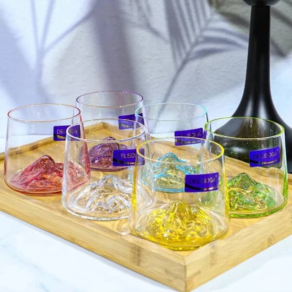 نیم لیوان کوه یخ رنگی دلی گلس DELI GLASS — تصویر ۲