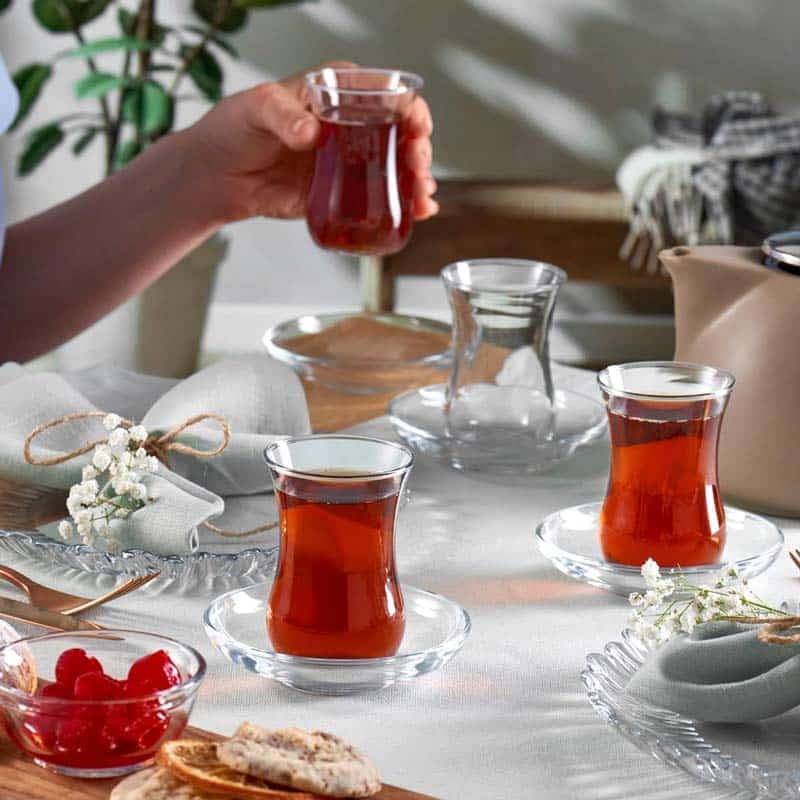 استکان نعلبکی اسکودار پاشاباغچه USKUDAR-97177 — تصویر ۳