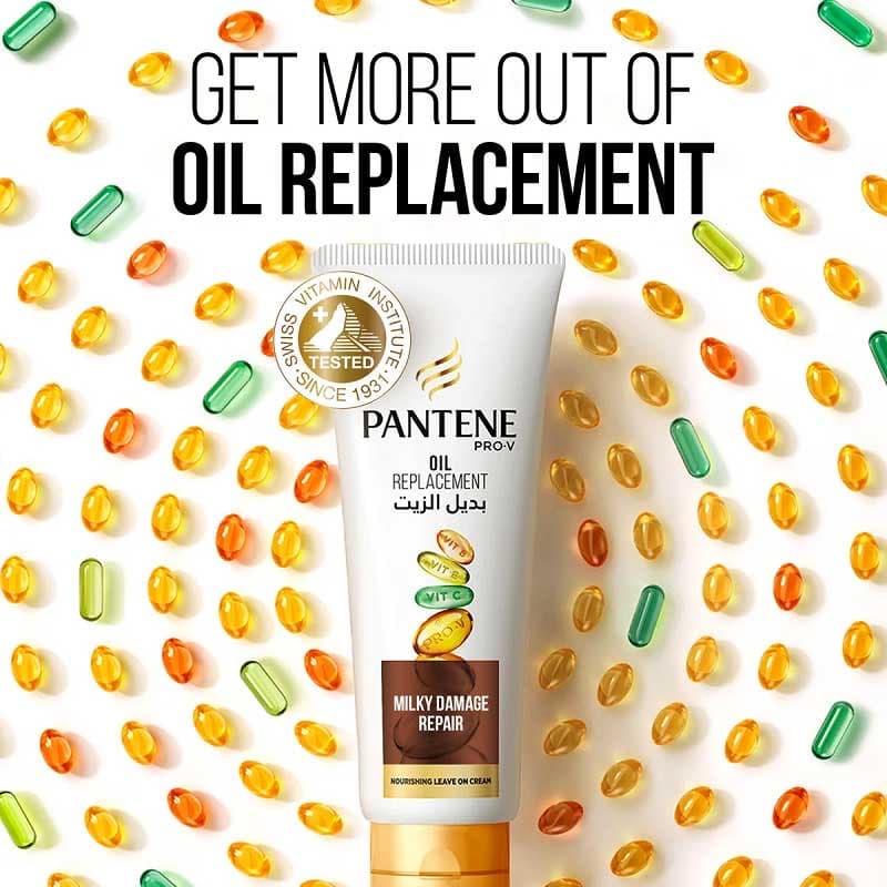 خریدماسک موی تیوپی بعد حمام پن‌تن اصل مدل Milky Damage Repair Pantene مناسب برای ترمیم موهای آسیب‌دیده — تصویر ۳