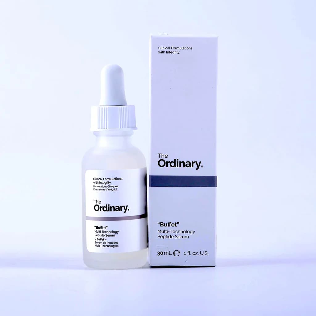 سرم بافه اوردینری The Ordinary Buffet Serum مناسب برای چندوظیفه‌ای کردن مراقبت پوست، تقویت، بازسازی و بهبود الاستیسیته پوست