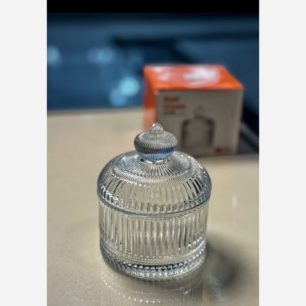 قندان نقل خوری کشمش خوری شیادار دلی گلس DELI GLASS