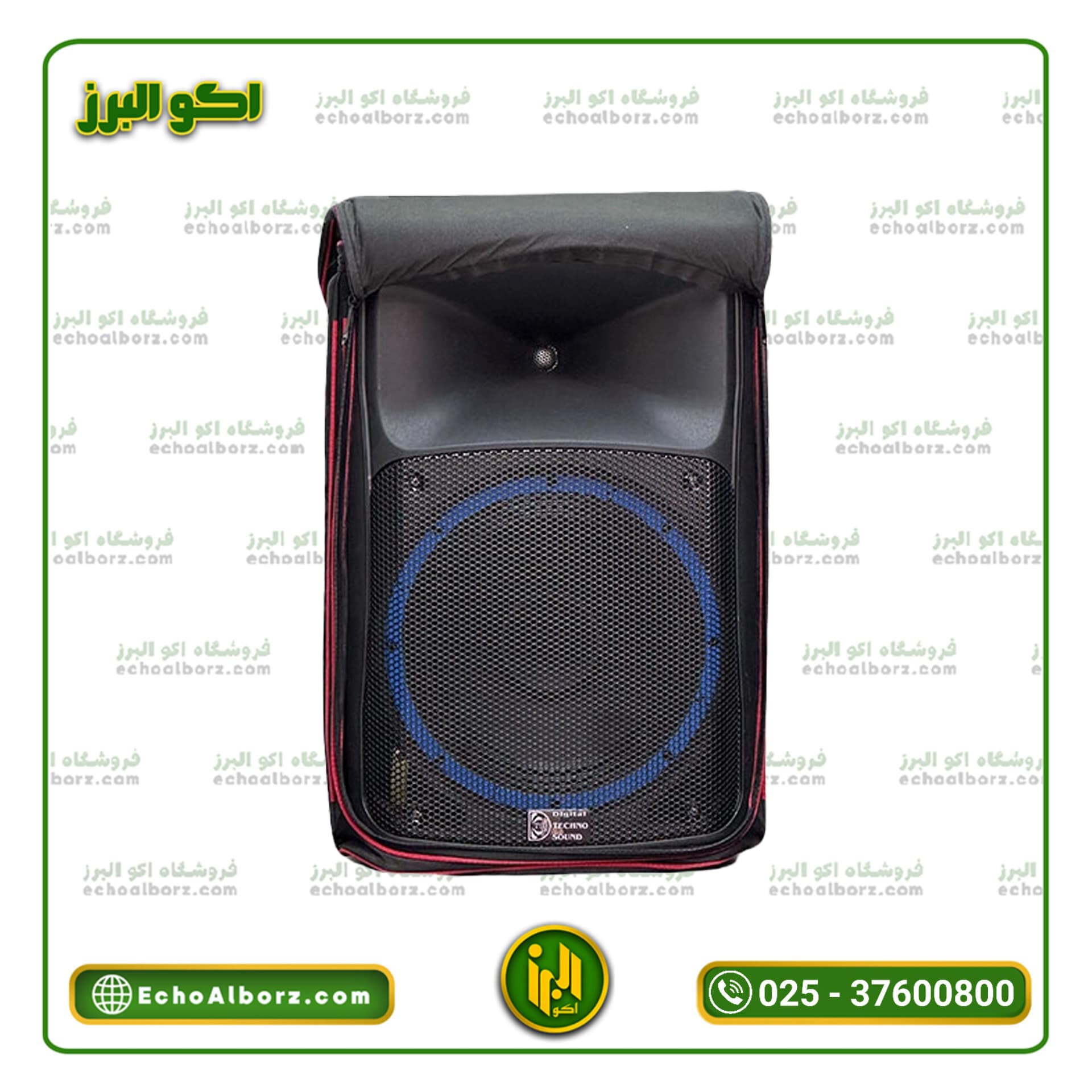اکو پرتابل برقی 12 اینچ فایبر تکنوسوند مدل DTS12a (بدون میکروفن بیسیم) — تصویر ۵