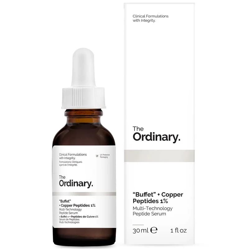 سرم بافه کوپر The Buffet + Copper از برند The Ordinary سرم ضدچروک و جوانساز تولید امارات — تصویر ۲